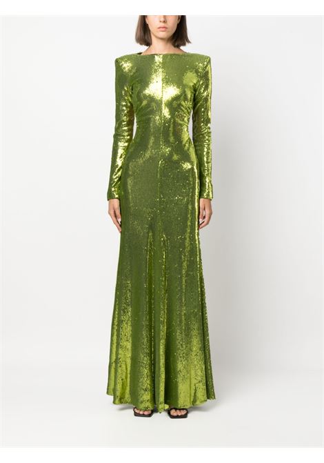 Abito con paillettes in verde - donna PHILOSOPHY DI LORENZO SERAFINI | A045057250417